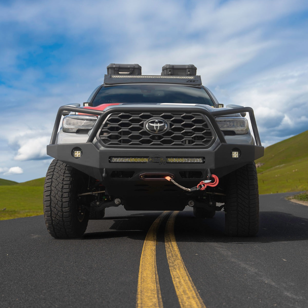 All-Pro Off-Road タコマ用 APEXG3N スチール フロントバンパー（2016年〜）