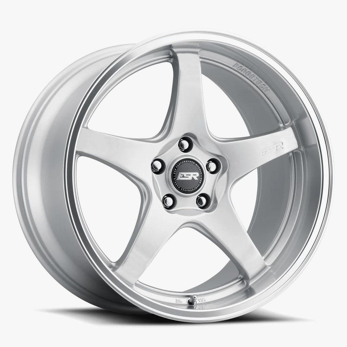 ESR APX5 ハイパーシルバー マシンドリップ ホイール(1本)| 18〜19インチ