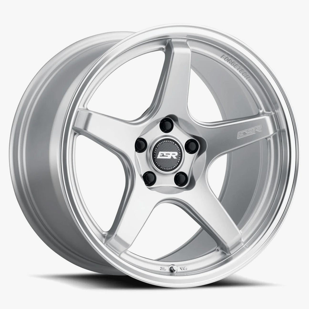 ESR APX5C ハイパーシルバー マシンドリップ ホイール(1本)| 18〜19インチ