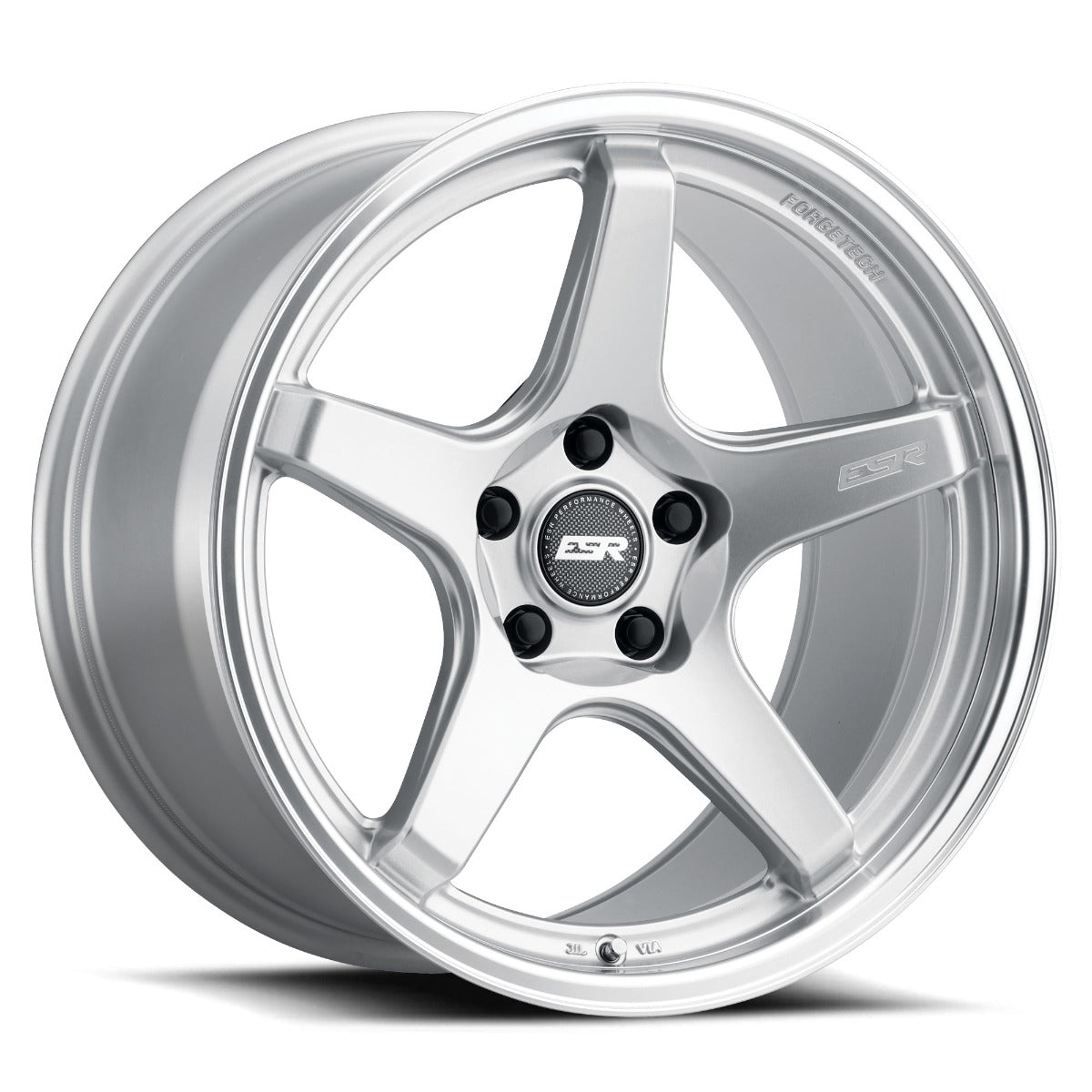 ESR APX5C ハイパーシルバー マシンドリップ ホイール(1本)| 18〜19インチ
