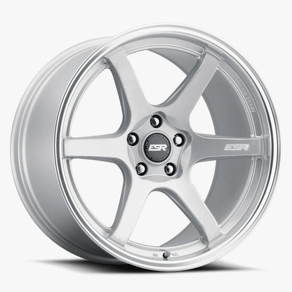 ESR APX6 ハイパーシルバー マシンドリップ ホイール(1本)| 18〜19インチ