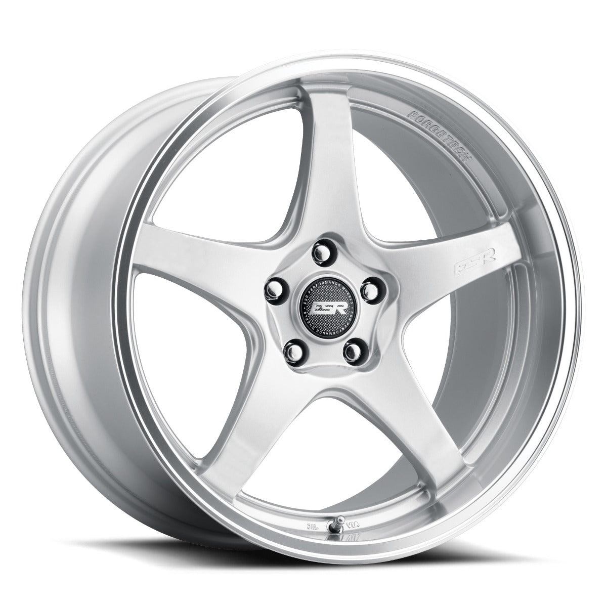 ESR APX5C ハイパーシルバー マシンドリップ ホイール(1本)| 18〜19インチ