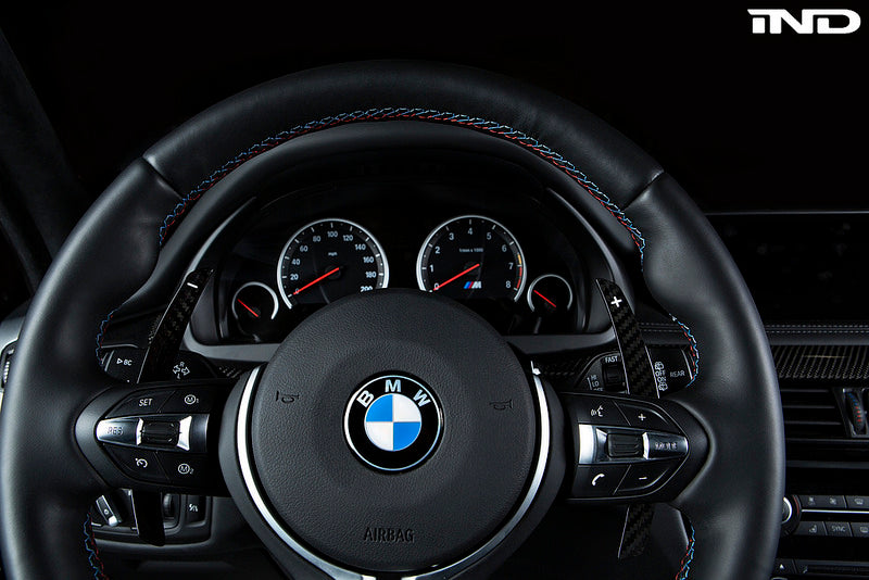 AutoTecknic f chassis dry carbon shift paddle set dct - iND Distribution