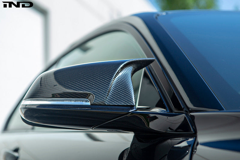 AutoTecknic m inspired dry carbon mirror cover set - iND Distribution