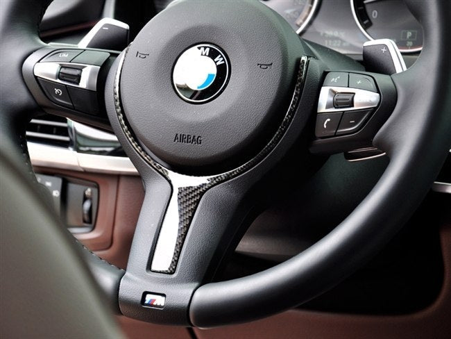 AutoTecknic m sport carbon steering wheel trim - iND Distribution