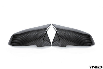 AutoTecknic m inspired dry carbon mirror cover set - iND Distribution