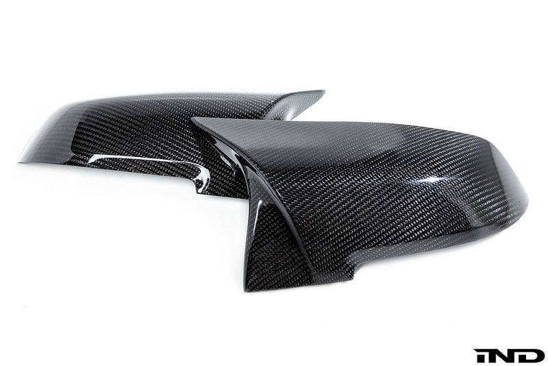 AutoTecknic m inspired dry carbon mirror cover set - iND Distribution