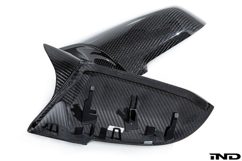 AutoTecknic m inspired dry carbon mirror cover set - iND Distribution