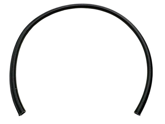 Fuelab ブラックナイロン ステンレスメッシュPTFEホース - 10AN - 10フィート（約3.05m）