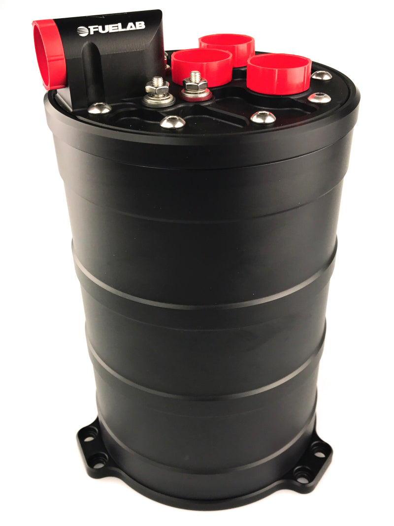 Fuelab シングル 340 LPH E85 ポンプ燃料サージタンクシステム - 235mm
