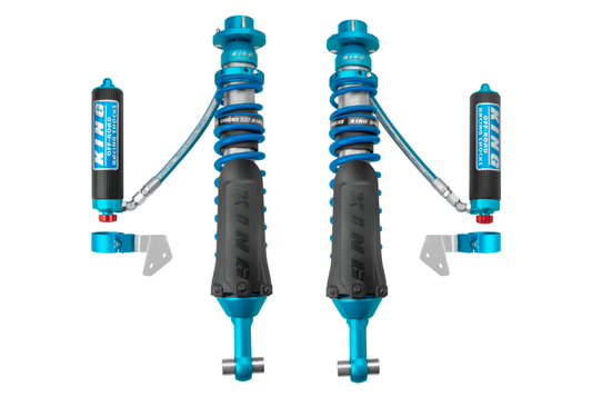 King Shocks 2021年型フォード ブロンコ リア 直径2.5インチ（約63.5mm） リモートリザーバーショック 調整機能付き（ペア）