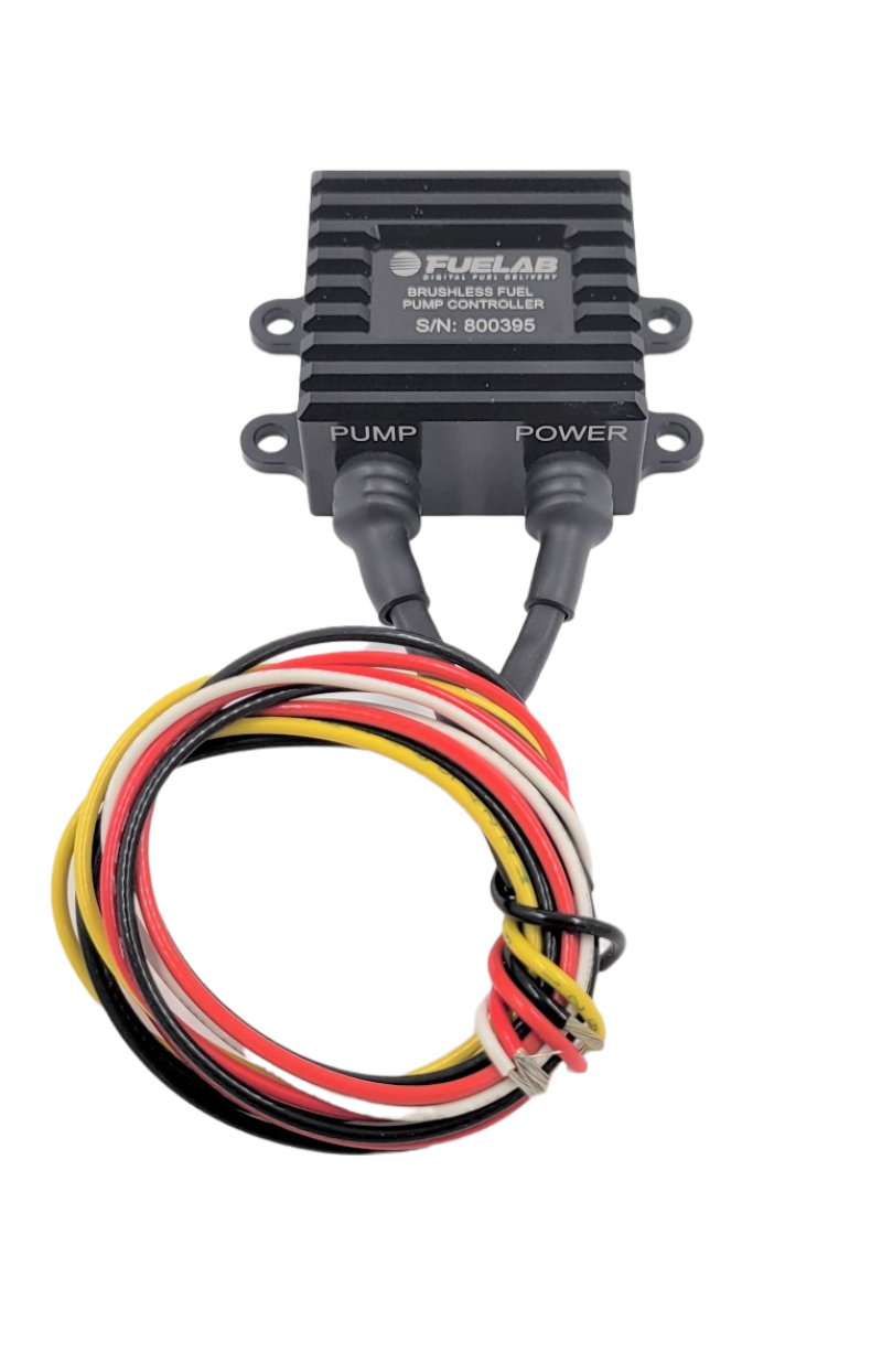 Fuelab 電子式（外付け）DCブラシレス燃料ポンプコントローラー - フル／可変／25A定格／CAN対応