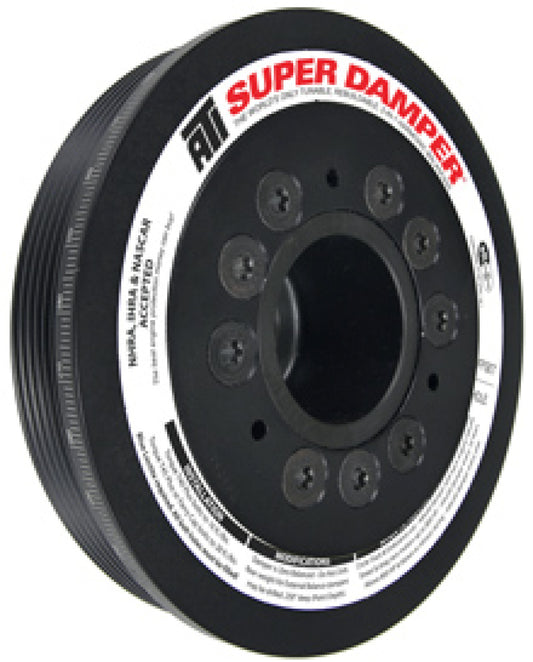 ATI ダンパー - 6.78インチ（約172.2mm） - アルミ製 - 6溝 - 三菱エボリューション8 - 4G63エンジン用 - インテグラルロワーカムドライブ付き