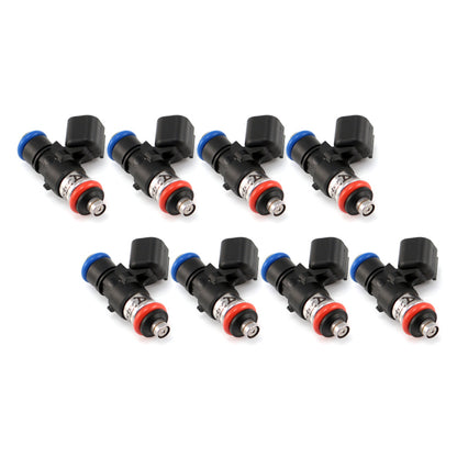 Injector Dynamics 1050cc インジェクター 34mm 長さ アダプターなし トップ15mm オレンジカラー ロワーOリング付き（8個セット）