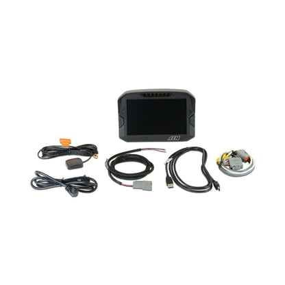 AEM CD-7 ロギング GPS対応 レースダッシュ カーボンファイバー デジタルディスプレイ（VDMなし・CAN入力専用）
