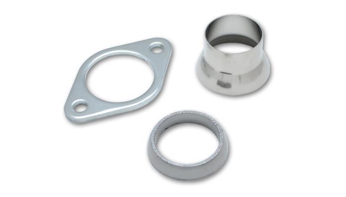 Vibrant J-Spec エキマニ取付キット 出口外径2.5インチ(約64mm)用 フランジ・ドーナツガスケット付