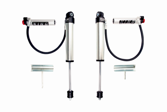 King Shocks 90-12 メルセデス・ベンツ Gクラス フロント 2.5インチ（約63.5mm）径リモートリザーバーショック 調整機能付き（ペア）