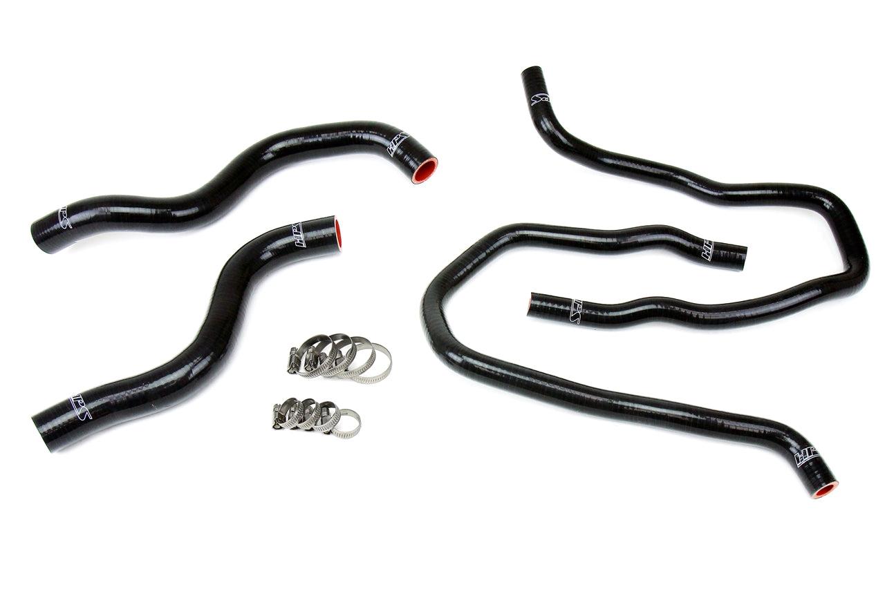 HPS シリコン ホース キット - ラジエーターおよびヒーター ホース 57-1387-BLK