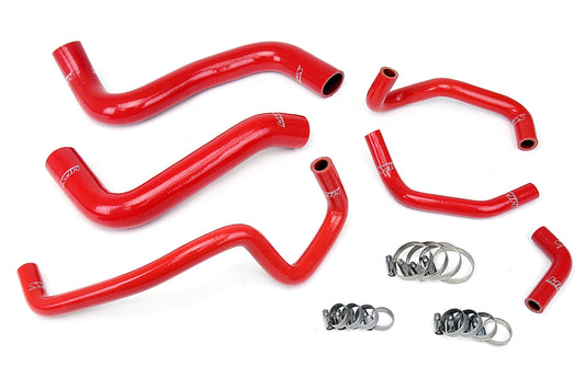 HPS シリコン ホース キット - ラジエーターおよびヒーター ホース 57-1467-RED