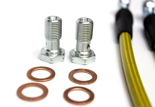 ISR Performance - ステンレススチール リア ブレーキ ライン - 日産 240sx 89-98 (IS-NIS-1225REARS)