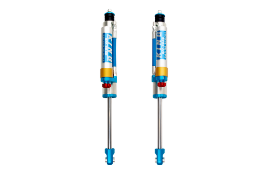 King Shocks 2019年以降 ラム1500 4WD リア 2.5インチ（約63.5mm）径 ピギーホースリザーバーショック 調整機能付き（ペア）