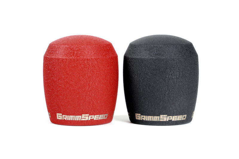 GrimmSpeed スタビーシフトノブ ステンレス レッド M12×1.25 | 汎用