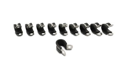 Vibrant ステンレス クッションPクランプ 外径1.125インチ(約29mm)ホース用 10個入り