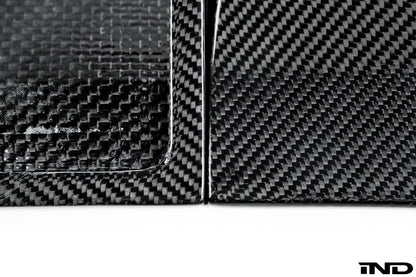 AutoTecknic dry carbon fiber intake air duct - iND Distribution