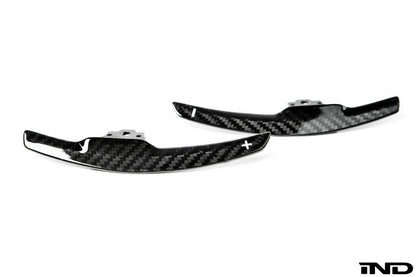 AutoTecknic f chassis dry carbon shift paddle set dct - iND Distribution