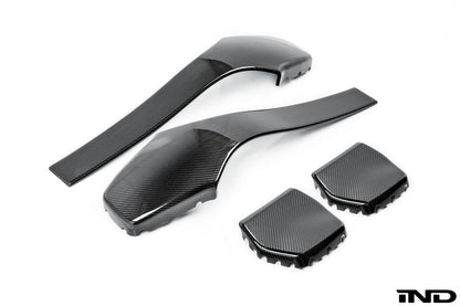 AutoTecknic f80 m3 f82 m4 dry carbon seat back cover set - iND Distribution