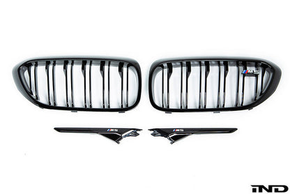 BMW f90 m5 OEM shadowline front and side grille set - iND Distribution