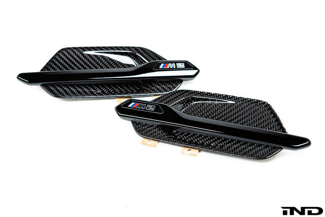 BMW f87 m2 m Performance carbon side marker set - iND Distribution