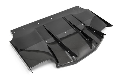 OLM ハーフカーボン VAスタイル リアディフューザー - 2015-2020 WRX / STI用