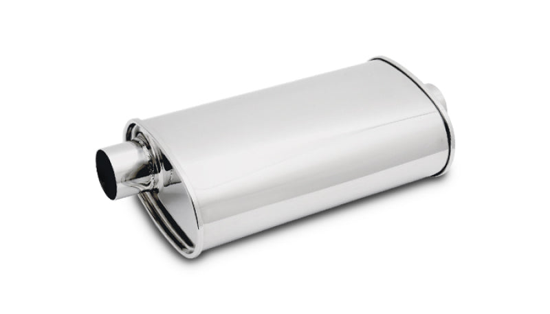 Vibrant StreetPower オーバルマフラー 入口/出口3.50インチ(約89mm) (オフセット/センター)
