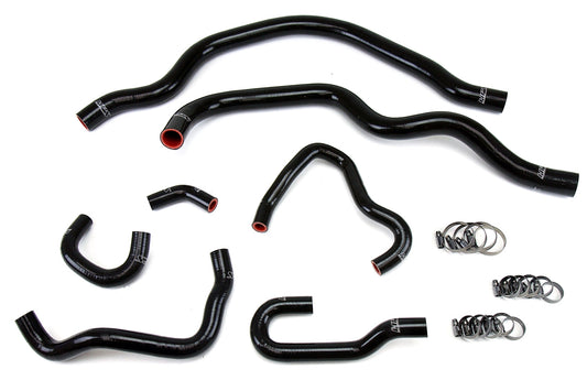 HPS シリコン ホース キット - ラジエーターおよびヒーター ホース 57-1489-BLK