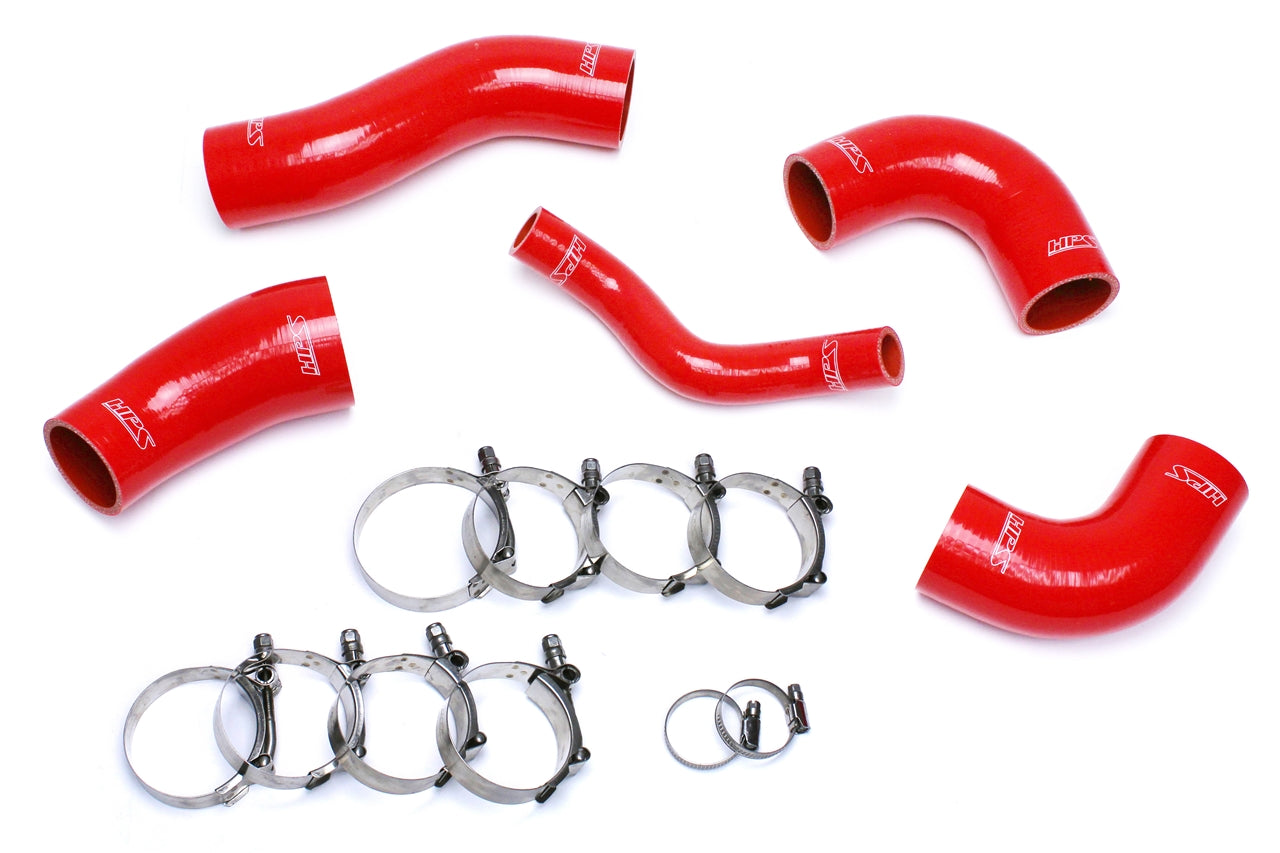 HPS シリコン ホース キット - インタークーラー ホース ブーツ 57-1420-RED
