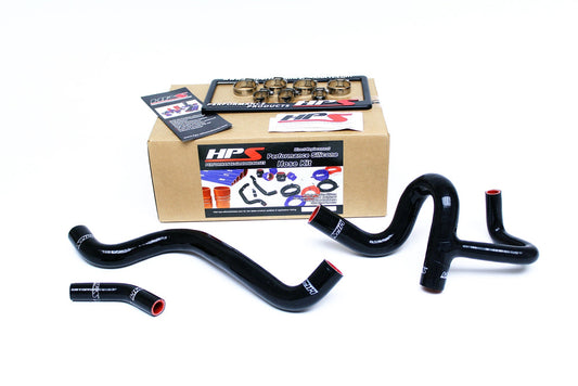 HPS シリコン ホース キット - ラジエーター ホース 57-1410-BLK