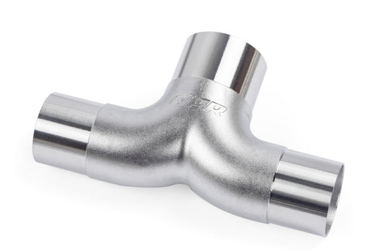 APR 鋳造 T304 ステンレス製 Tスプリッター - 76mm からデュアル 63.5mm (3インチからデュアル 2.5インチ)
