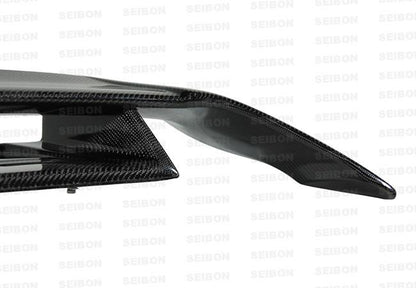 Seibon 2009-2012 ニッサン 370Z NNスタイル カーボンファイバー リアスポイラー