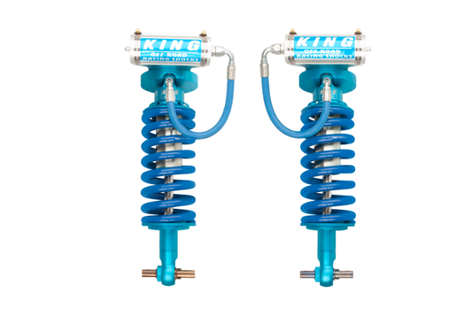 King Shocks 07-18 シボレー アバランチ 1500 フロント 2.5インチ（約63.5mm）直径 リモートリザーバー コイルオーバー（ペア）