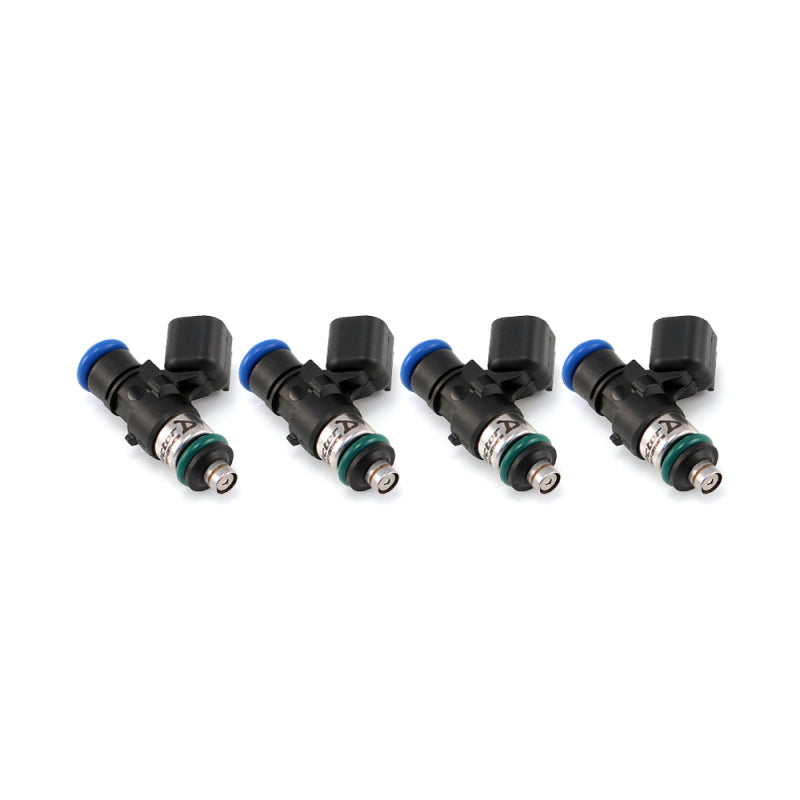 Injector Dynamics 1340cc インジェクター 34mm 長さ アダプター無し トップ14mm上部Oリング / 14mm下部Oリング 4個入り
