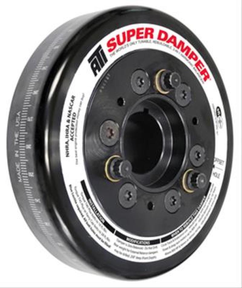 ATI ダンパー - 7.95インチ（約202mm） - アルミ製 - 10溝＆4溝 - 外径4溝 - LS3 カマロ（2010～2015年） - 第3世代 ボルテック トラック - LSエンジン用