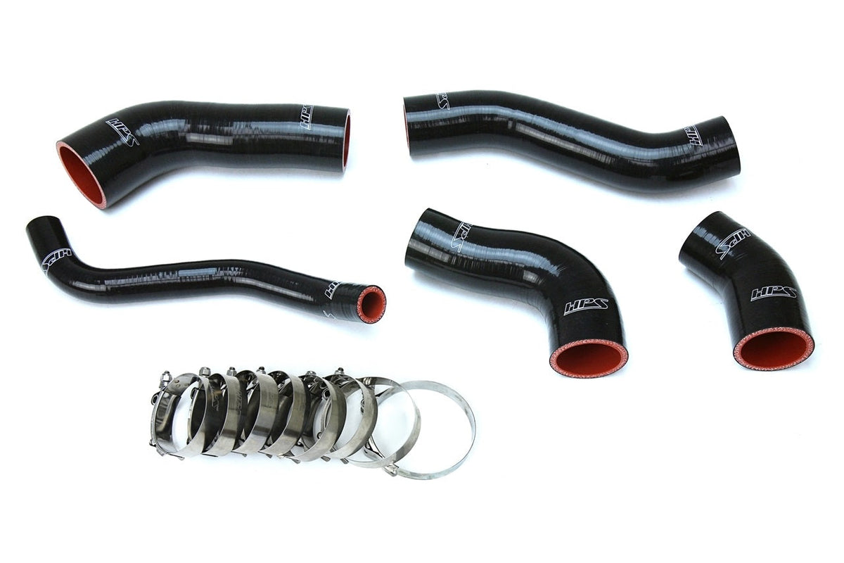 HPS シリコン ホース キット - インタークーラー ホース ブーツ 57-1629-BLK
