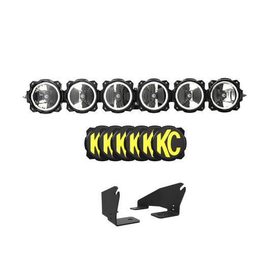 KC HiLiTES 2022年以降 Polaris RZR Pro XP 39インチ Pro6 Gravity LED 6灯 120wコンボビーム