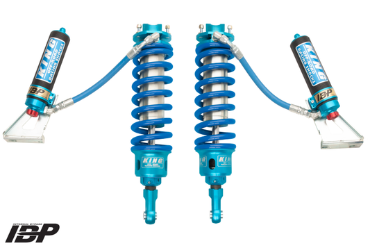 King Shocks 03-09 レクサス GX470 フロント ステージ3 レースキット 3.0インチ径 リモートリザーバー付きコイルオーバー 調整機能付き（ペア）