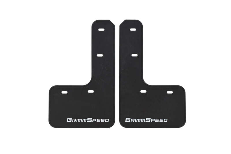 GrimmSpeed マッドフラップ ブラック/レッドロゴ | スバル 2015-2021年 WRX / STI(VA型)