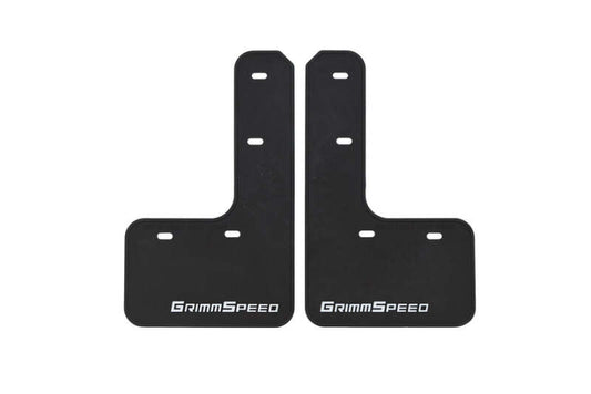 GrimmSpeed マッドフラップ ブラック/レッドロゴ | スバル 2015-2021年 WRX / STI(VA型)