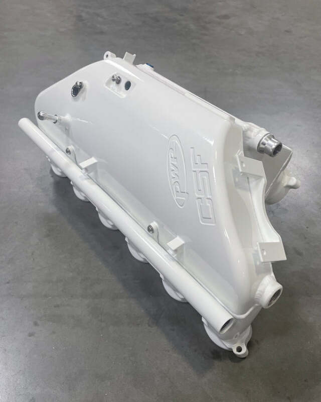 CSF BMW M2/M3/M4 S58 (G8X) チャージエアクーラーマニホールド - アルパインホワイト