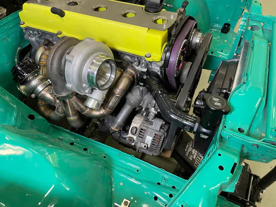 Chase Bays コンパクト アッパー ウォーター ネック |トヨタ 1JZ-GTE & 2JZ-GTE (CB-JZ-UWN)