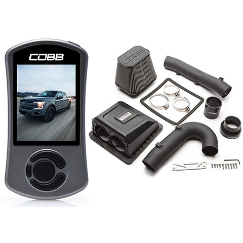 TCM チューニングを備えた Cobb Stage 1+ パワー パッケージ | 2017-2019 フォード F-150 エコブースト 3.5T (FOR006001P-TCM)